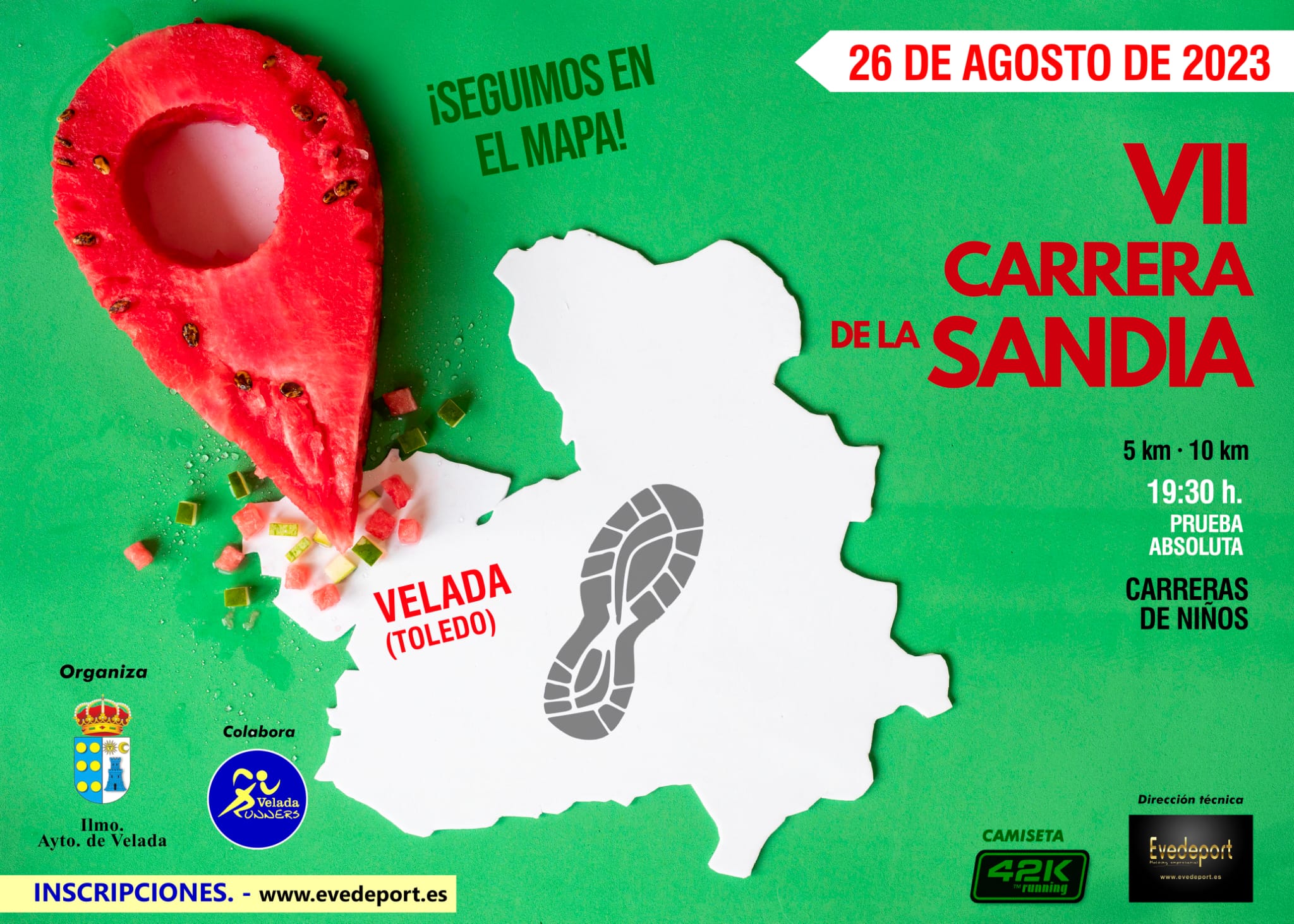 VII Carrera de la sandía en Velada.