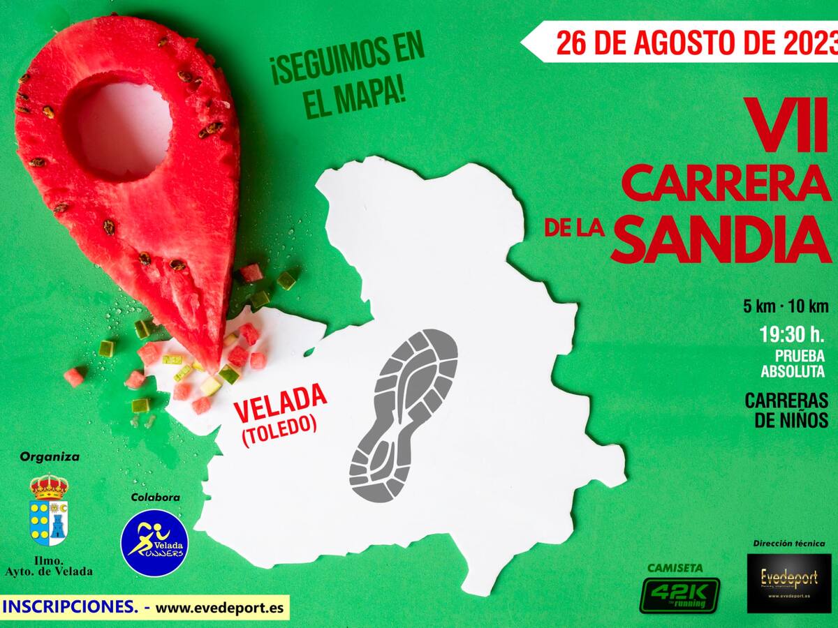 El sábado vuelve la tradicional carrera de la sandía en Velada
