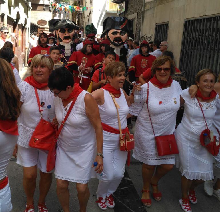 Bajadica del Puy de las chicas, en Estella