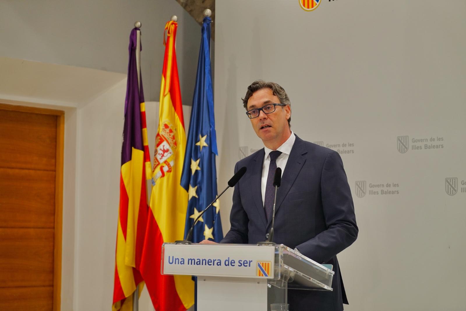 Antoni Costa, tras el Consell de Govern