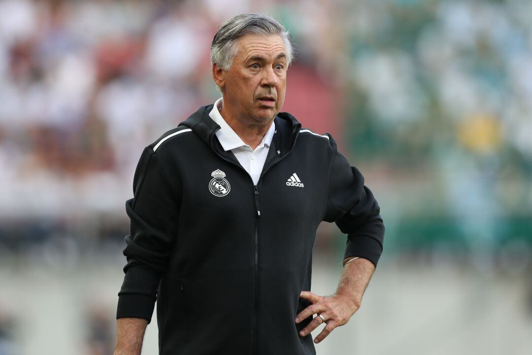 Carlo Ancelotti, entrenador del Real Madrid