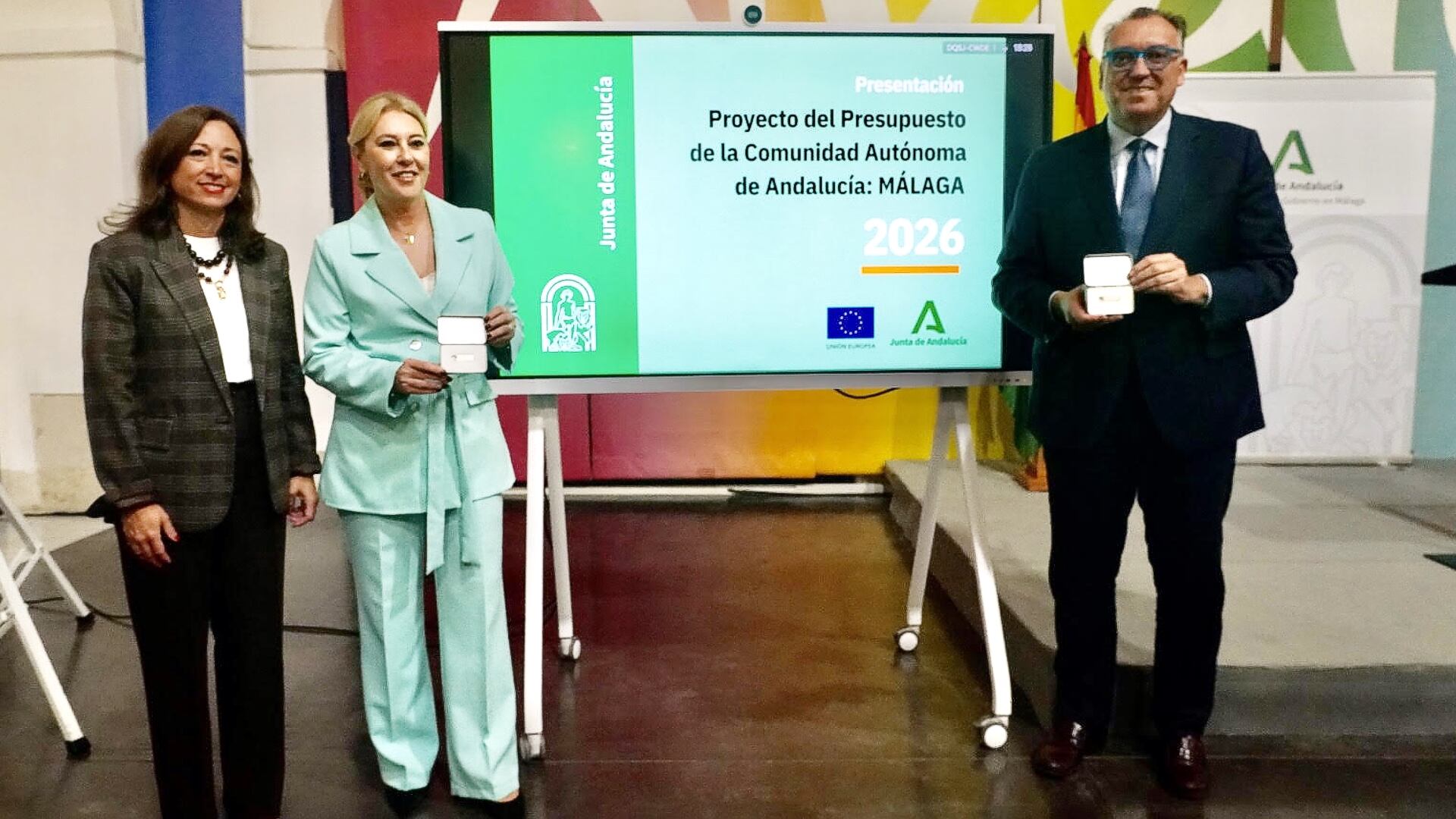 Presentación de los presupuestos de la Junta de 2026 para la provincia de Málaga