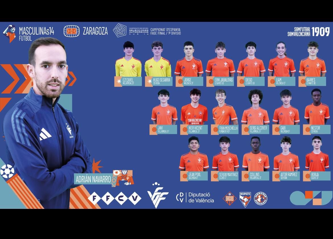 Selección valenciana sub14