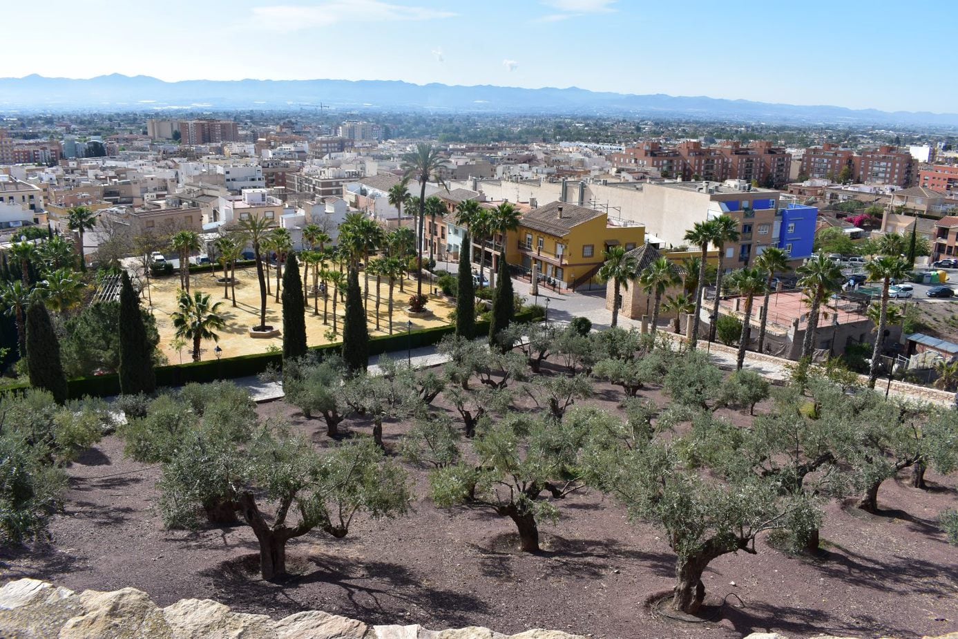 Panorámica de Lorca desde los Barrios Altos.