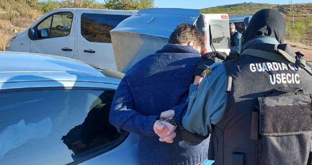 Momento de la detención