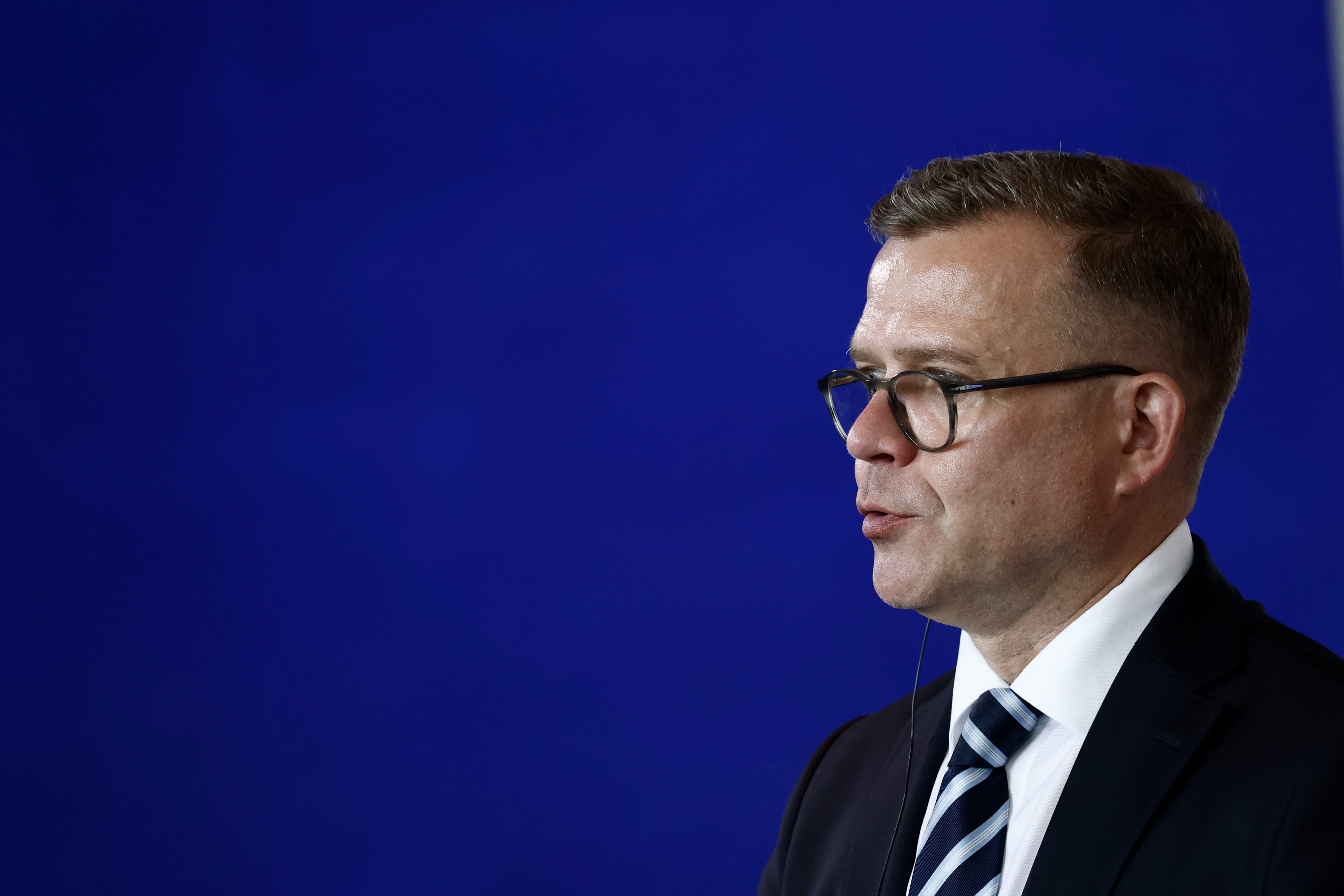 El primer ministro finlandés, Petteri Orpo.