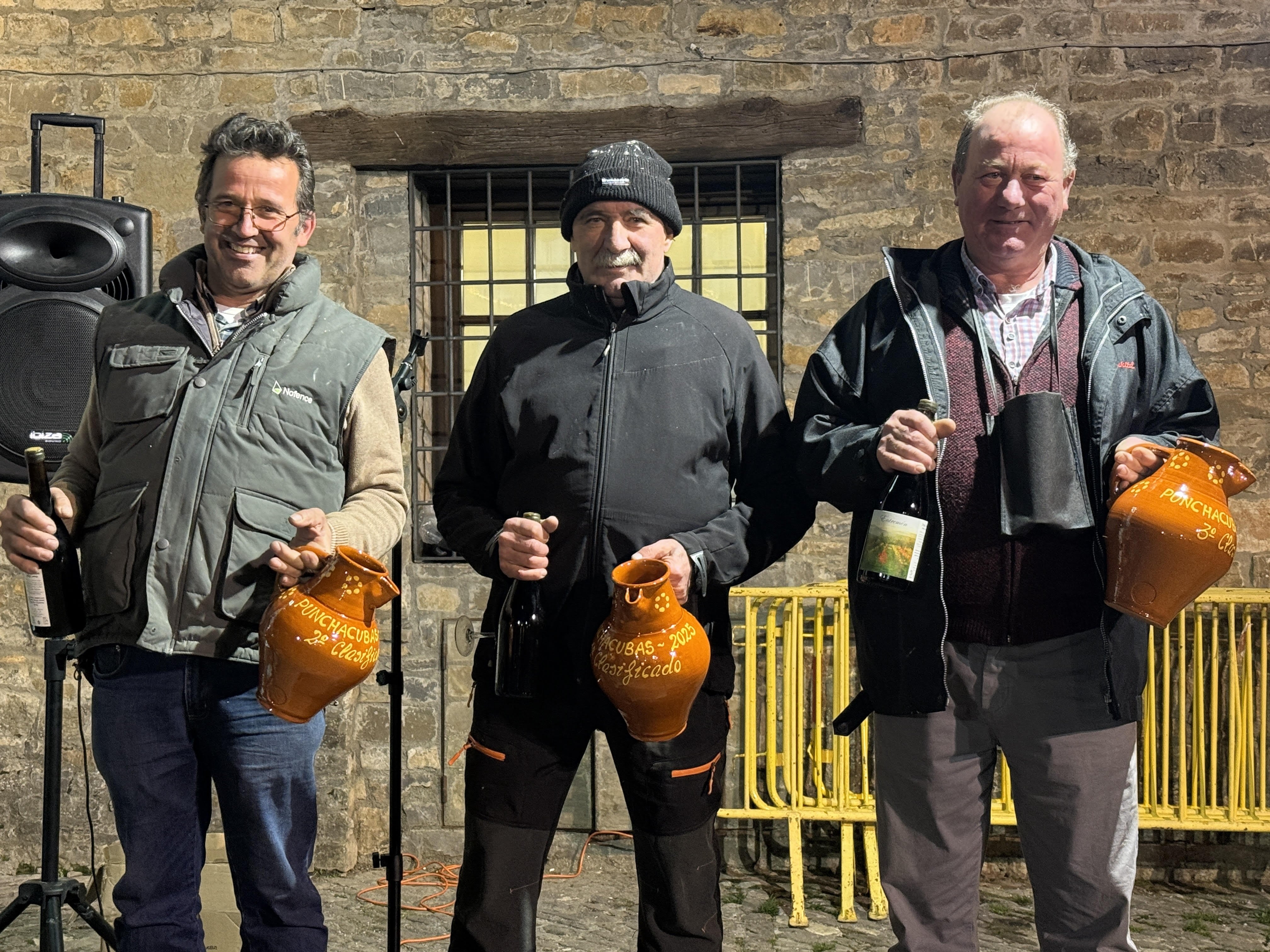 Ramón Campo, Juan Soro y Vicente Bellosta