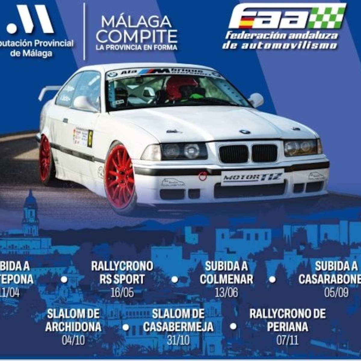 El Trofeo Diputación de Málaga impulsa el automovilismo provincial
