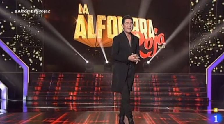 Ángel Garó en &#039;Alfombra roja palace&#039;