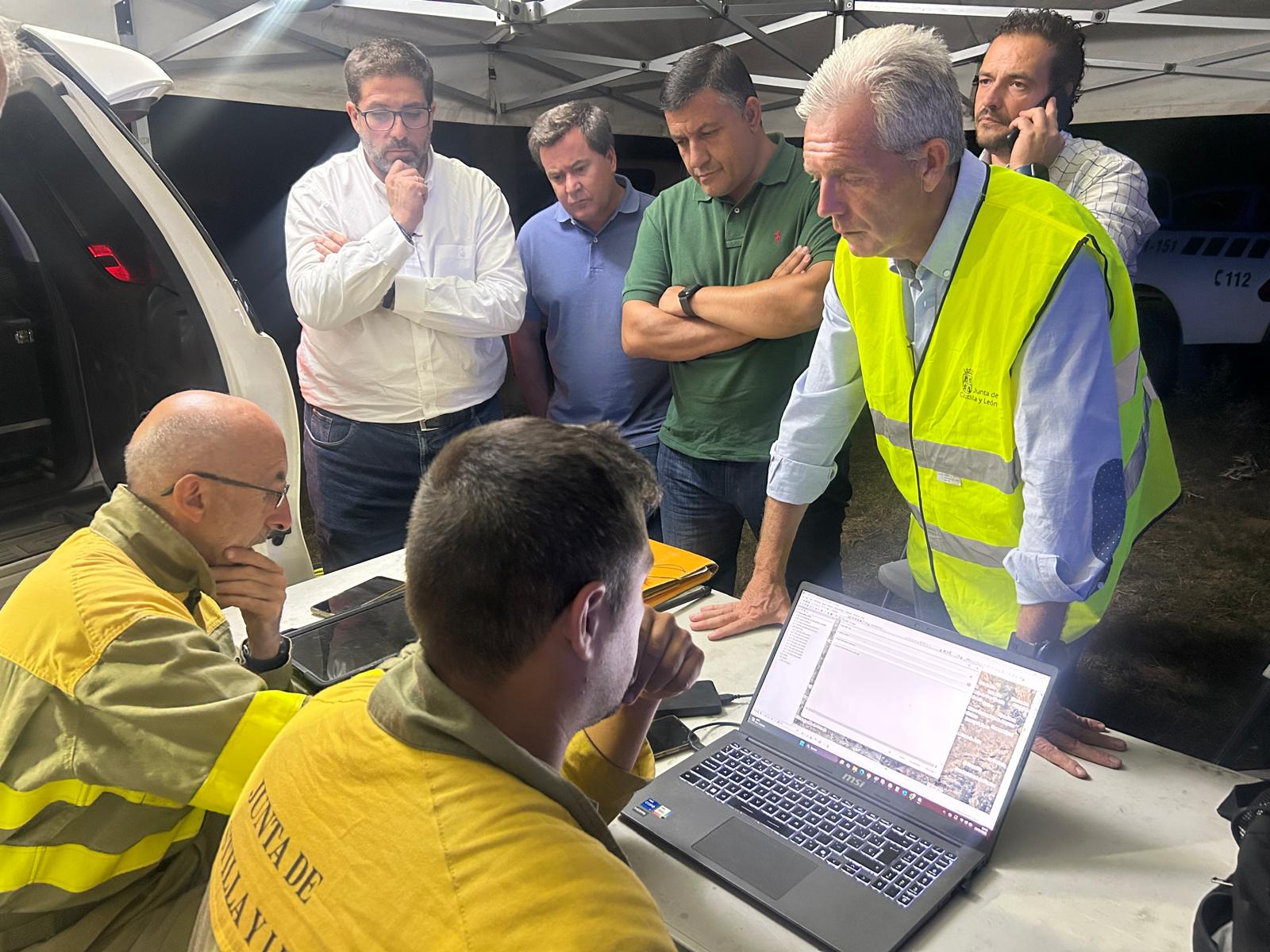 PMA Incendio El Herradón de Pinares./JCYL