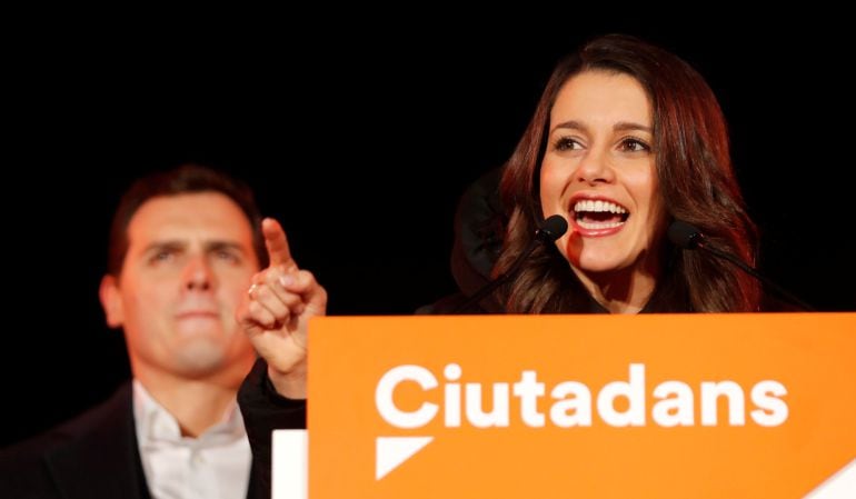 La líder de Ciudadanos en Cataluña. Inés Arrimadas.