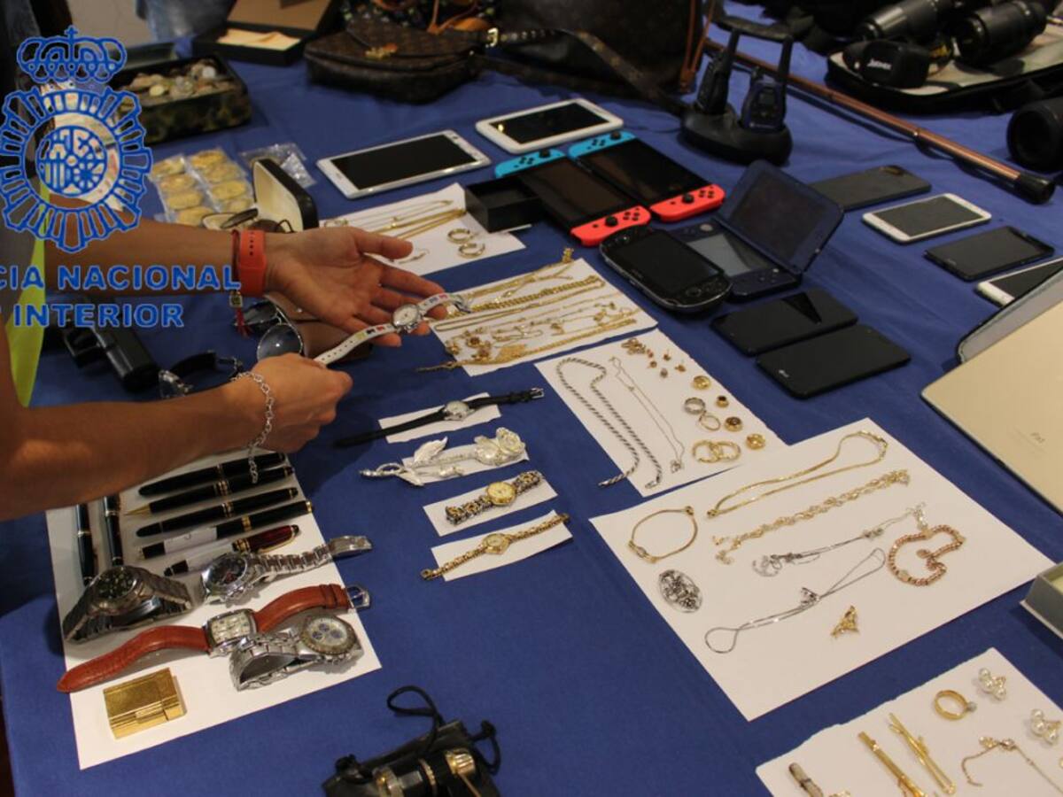 Desarticulado un grupo que se dedicaba al robo con fuerza en domicilios