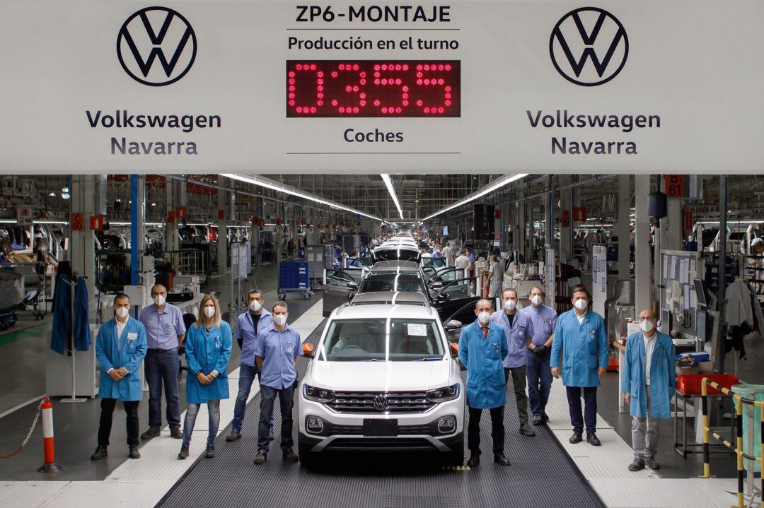 Equipo de Mantenimiento de Montaje Vehículo de Volkswagen Navarra. 