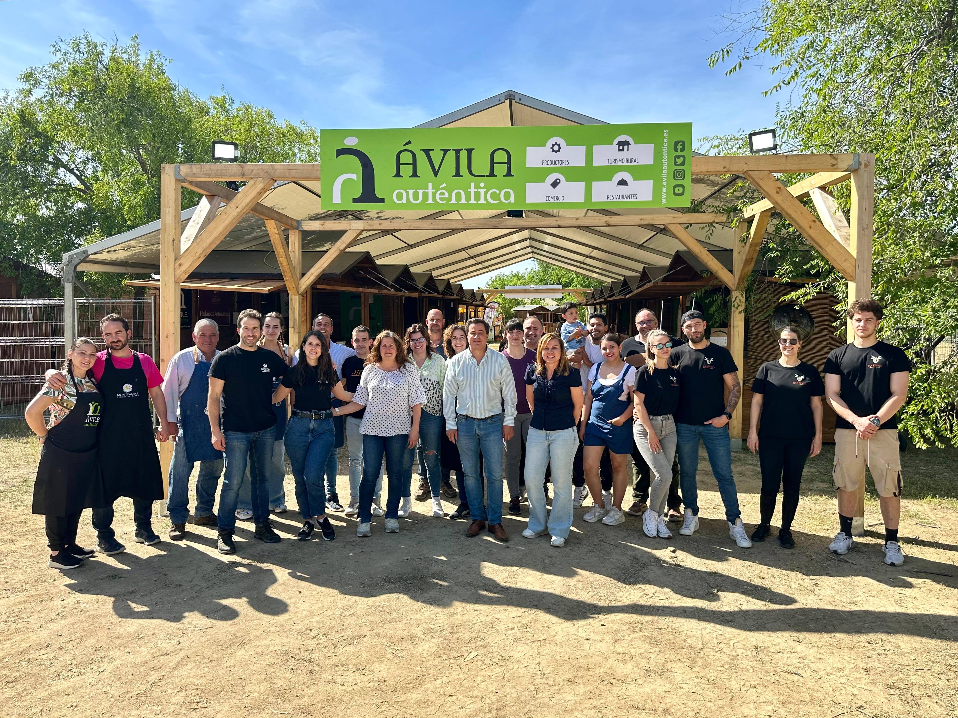 Productores abulenses en el Festival del Campo de Madrid