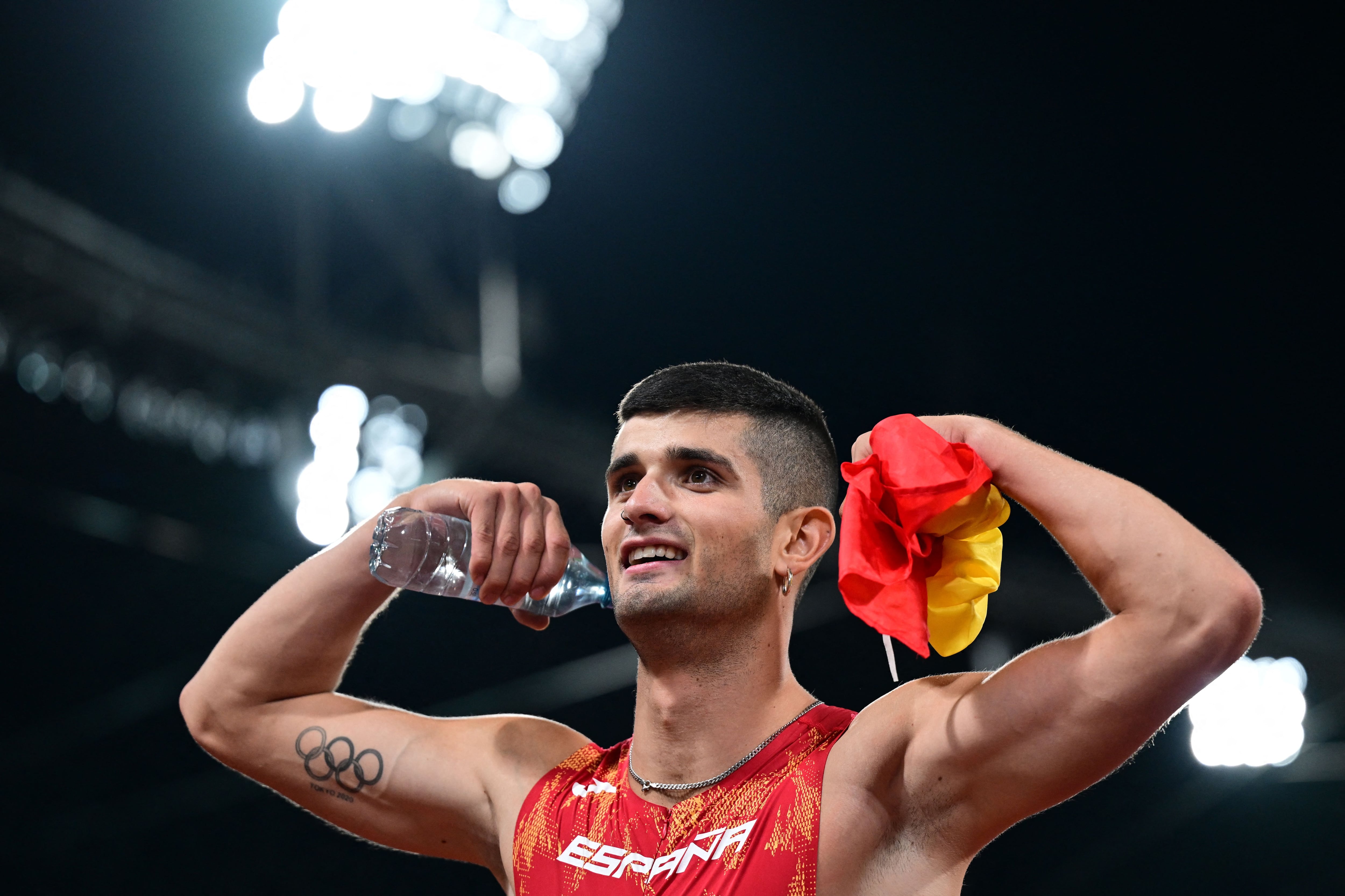 Asier Martínez celebra su oro