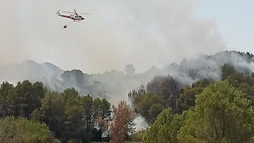 Un verano de incendios en Barxeta