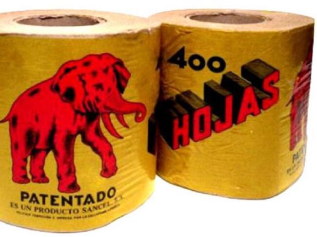 Este papel fue un clásico en los baños.