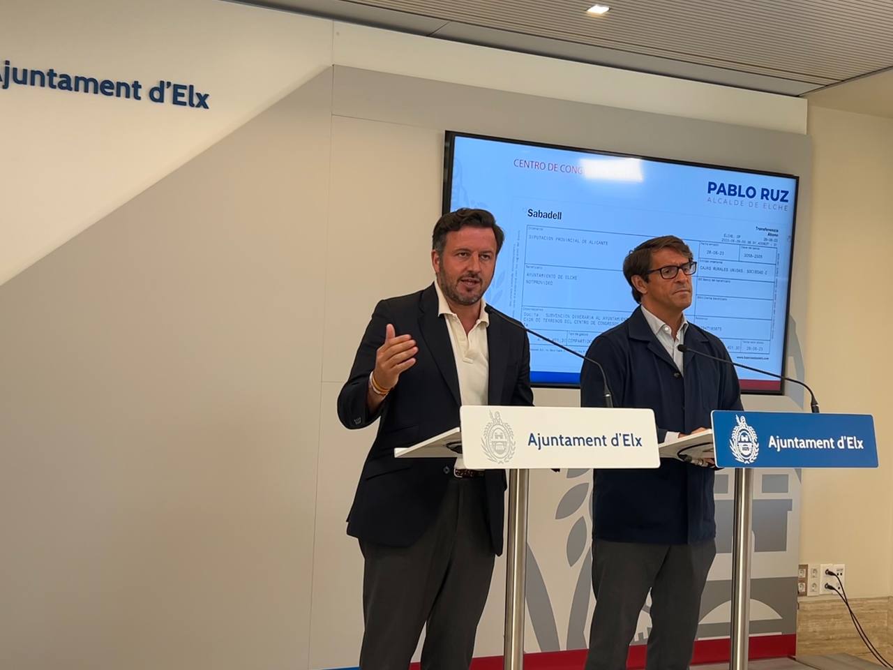 Pablo Ruz y Juan de Dios Navarro