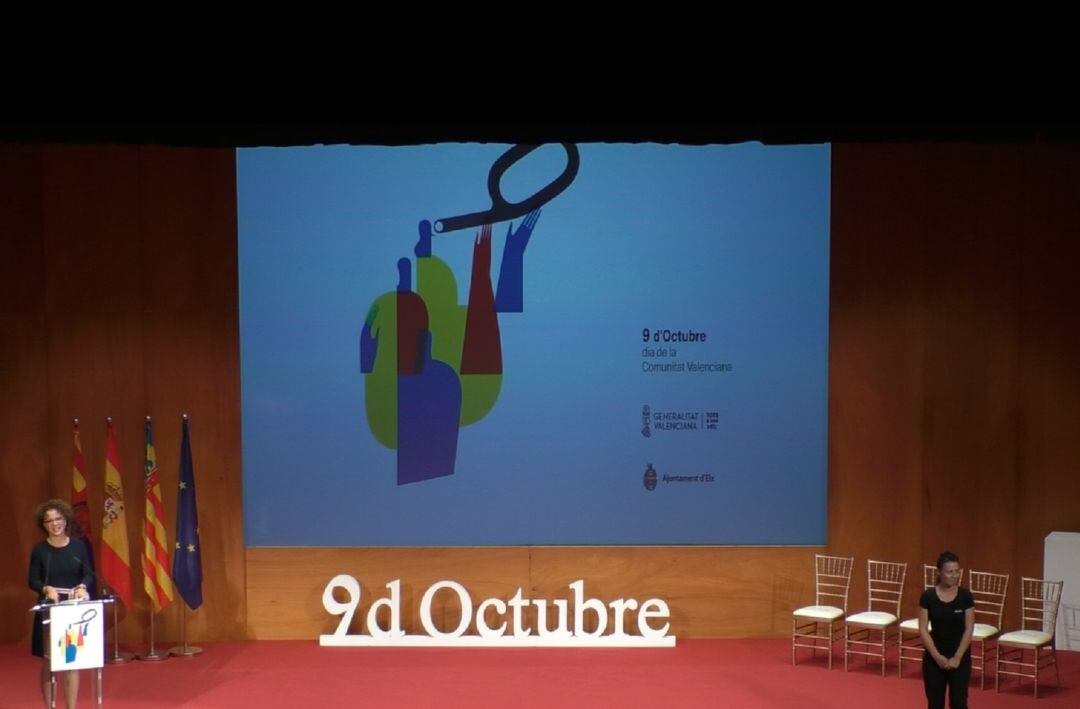 Gala de entrega de premios en la celebración del Día de la Comunitat Valenciana de 2019