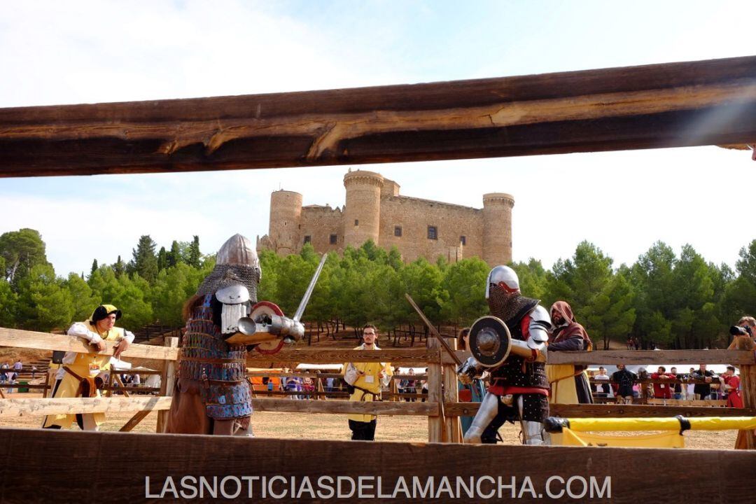 Combate medieval en el Castillo de Belmonte (Archivo)