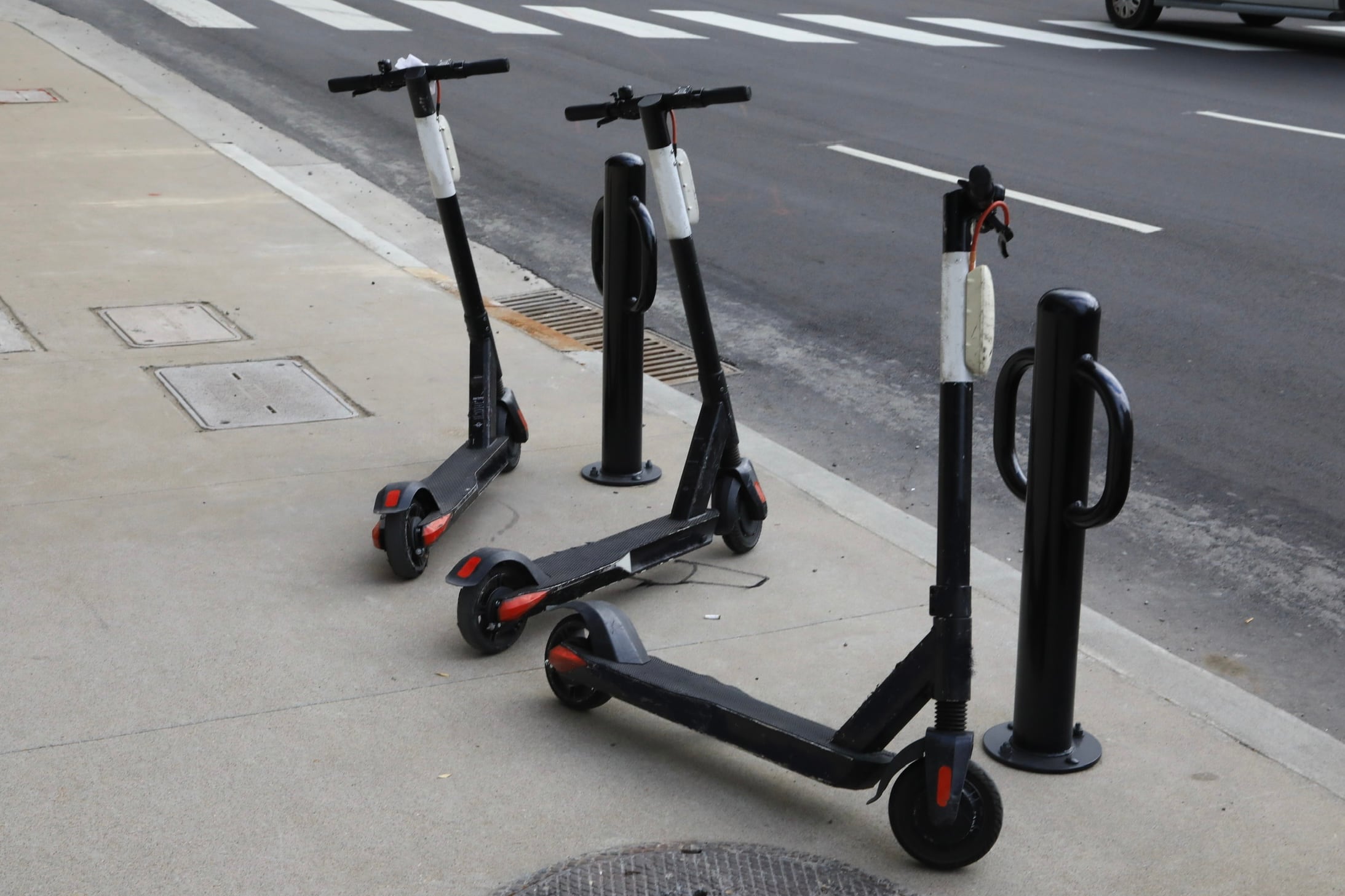 Patinetes eléctricos en la calle