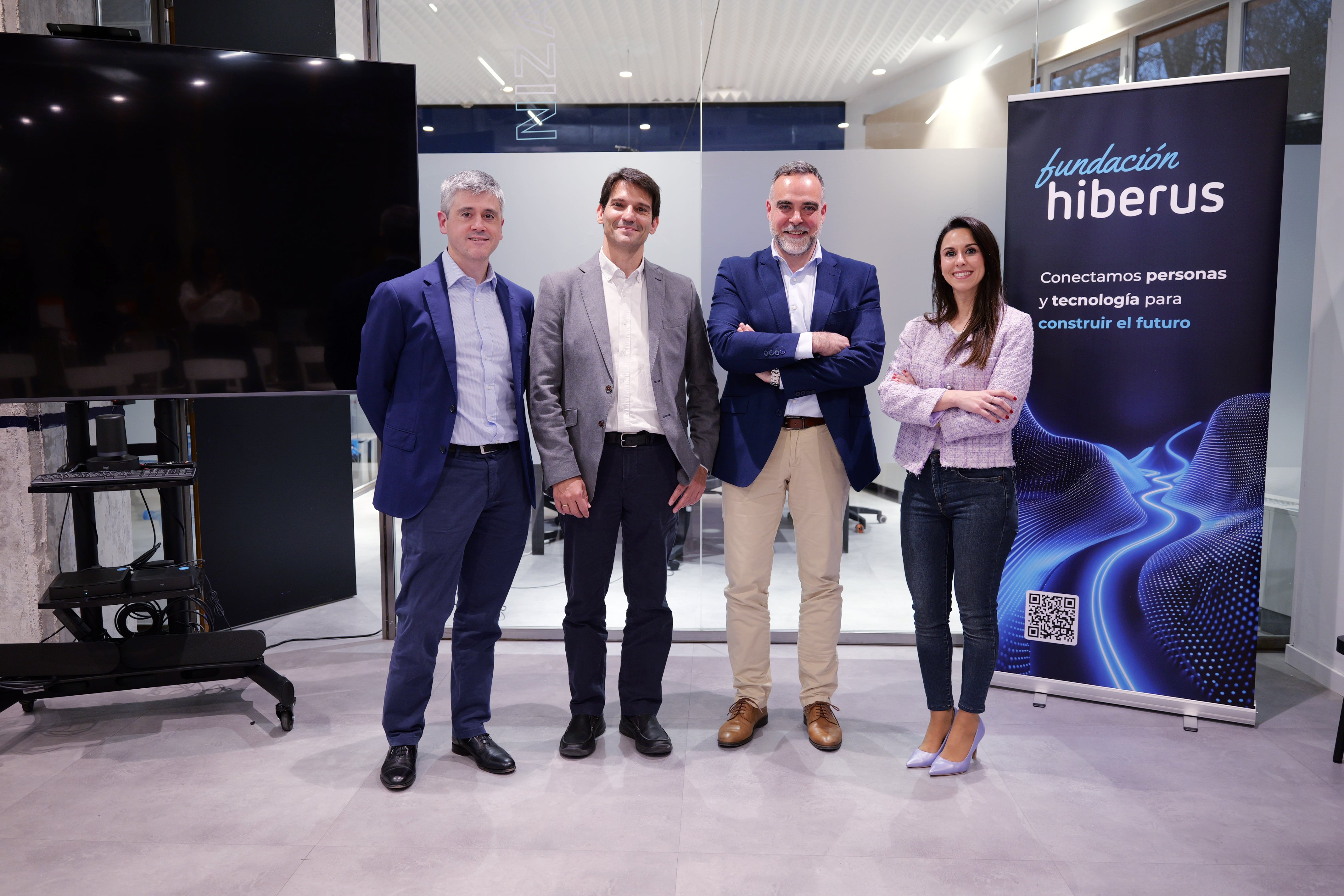 Fundación hiberus ha reunido a Pablo Delgado, CIO de PRISA; José María Díaz, CIO de Unidad Editorial; y Jesús Viñuales, CIO de HENNEO