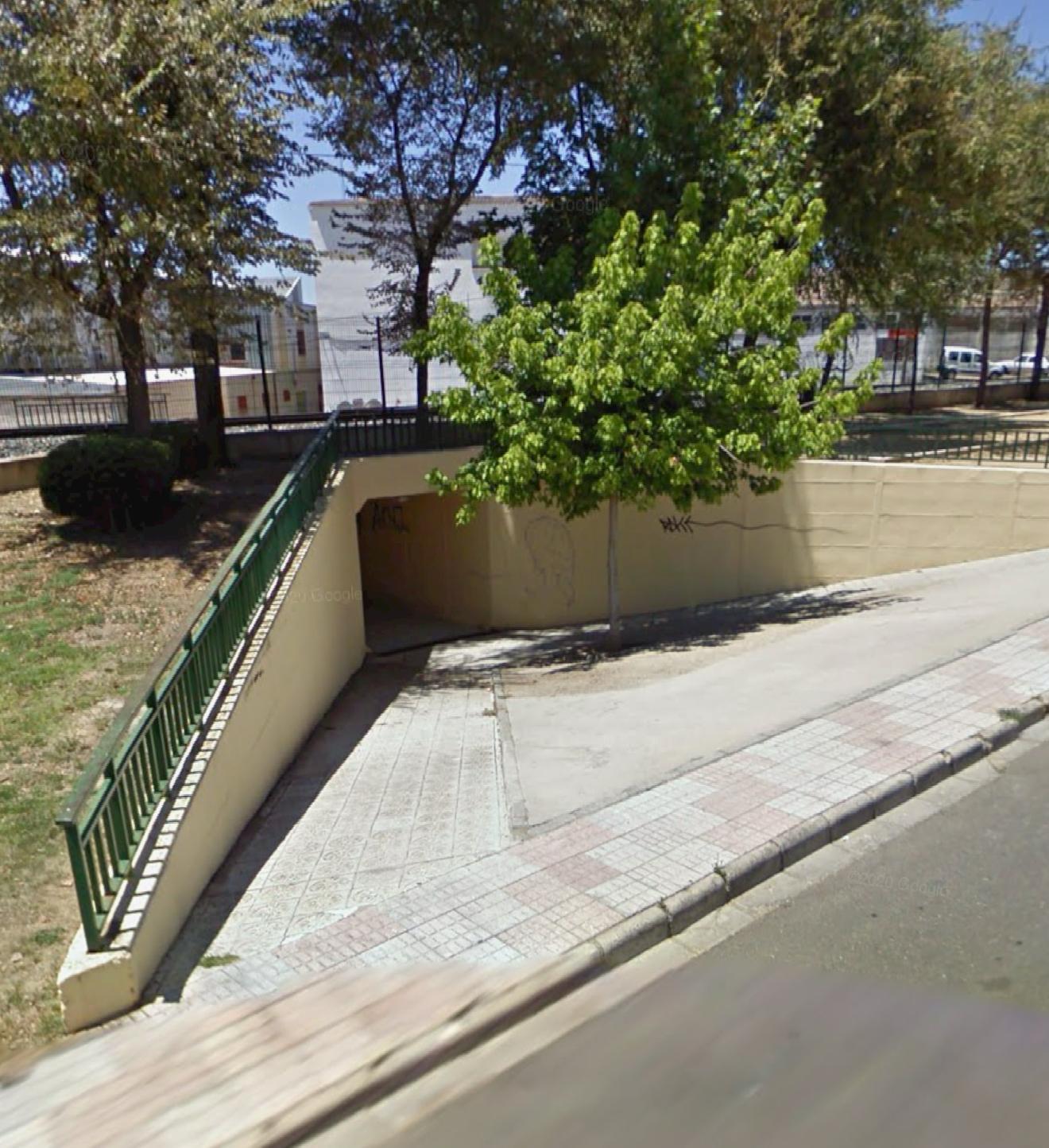 Túnel peatonal en Mérida