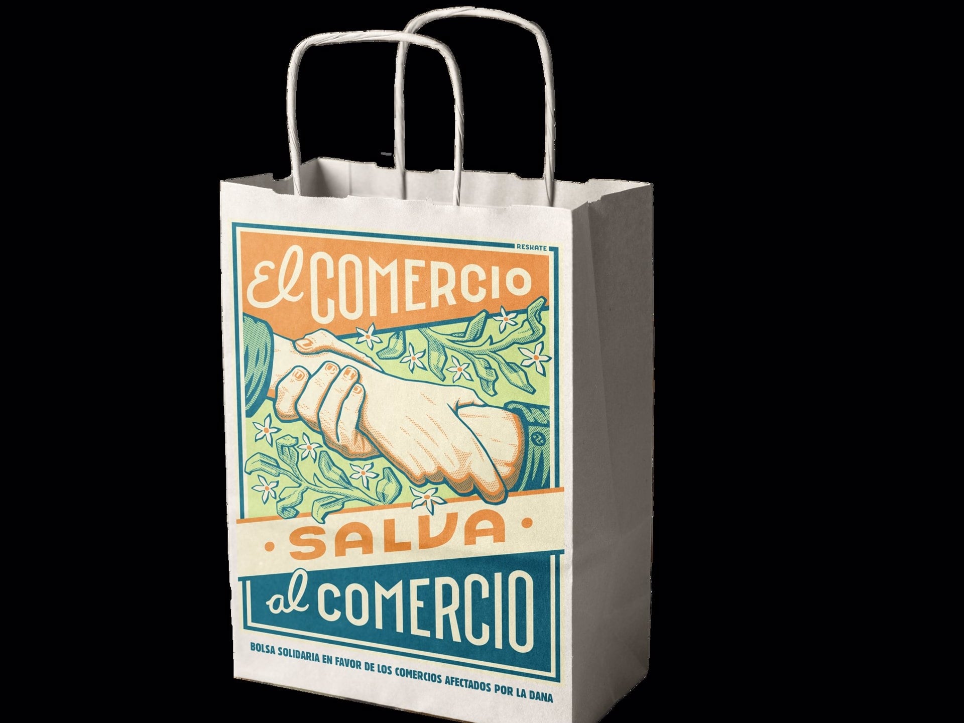 Bolsa de la campaña &#039;El comercio salva al comercio&#039;