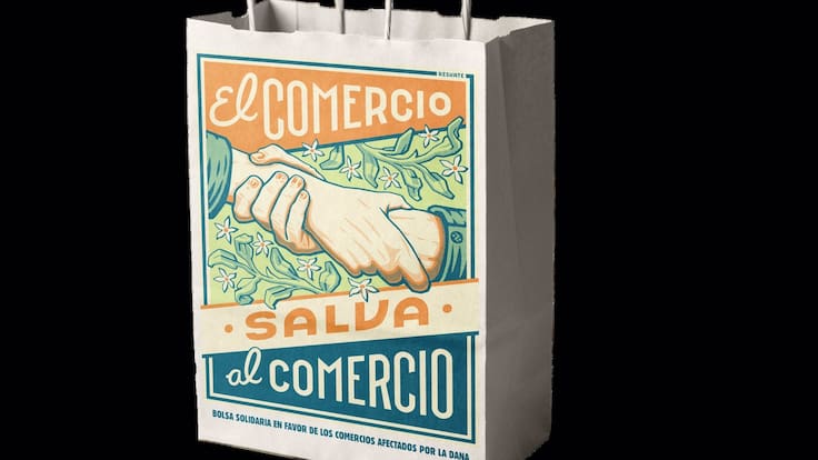 Los comercios lanzan bolsas solidarias para ayudar a los afectados por la dana a reabrir sus locales (08/01/2025)