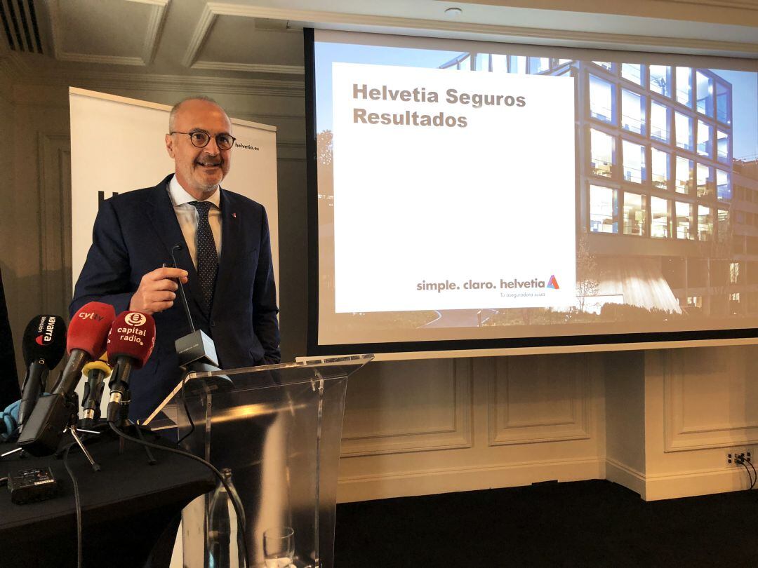 Iñigo Soto, director general de Helvetia Seguros