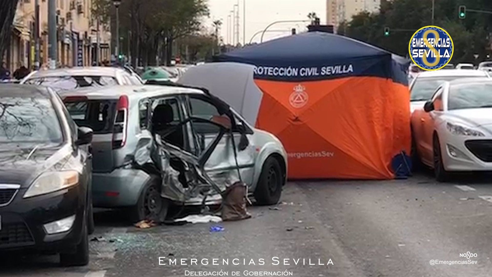 11/02/2023 Colisión múltiple en la calle Parque Grazalema de Pino Montano.
POLITICA ANDALUCÍA ESPAÑA EUROPA SEVILLA
EMERGENCIAS SEVILLA
