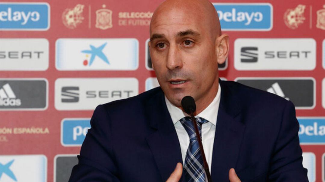 Luis Rubiales, presidente de la RFEF