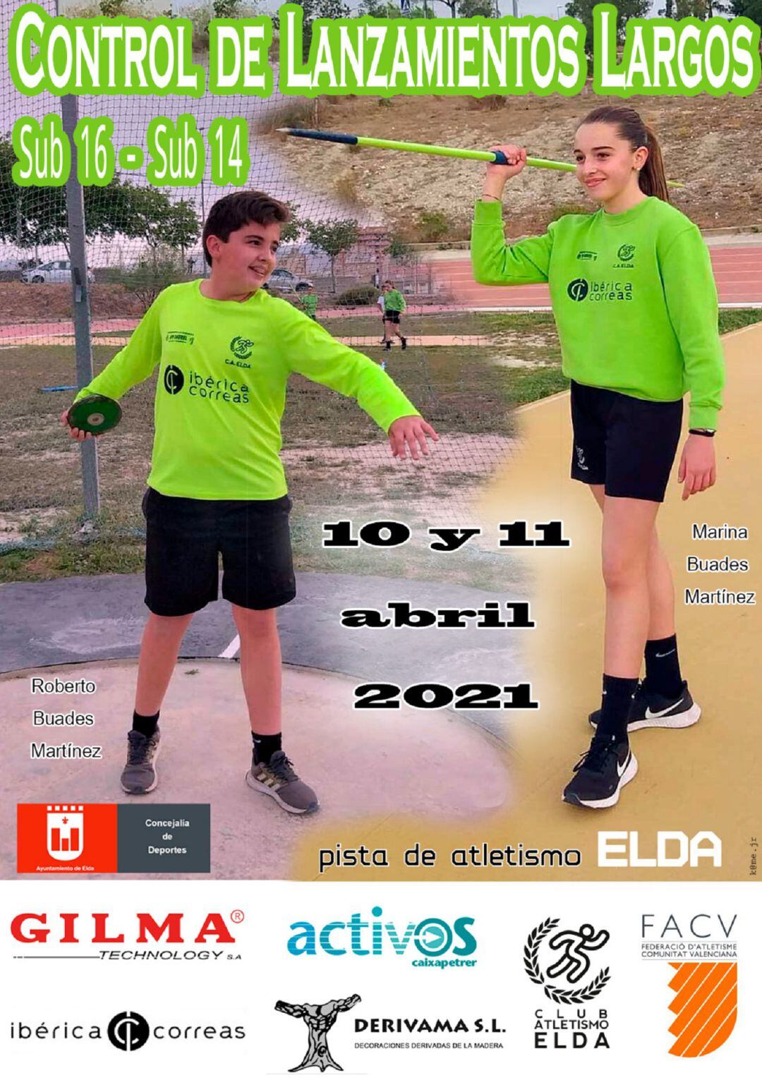 Vuelve la competición a la pista de atletismo de Elda