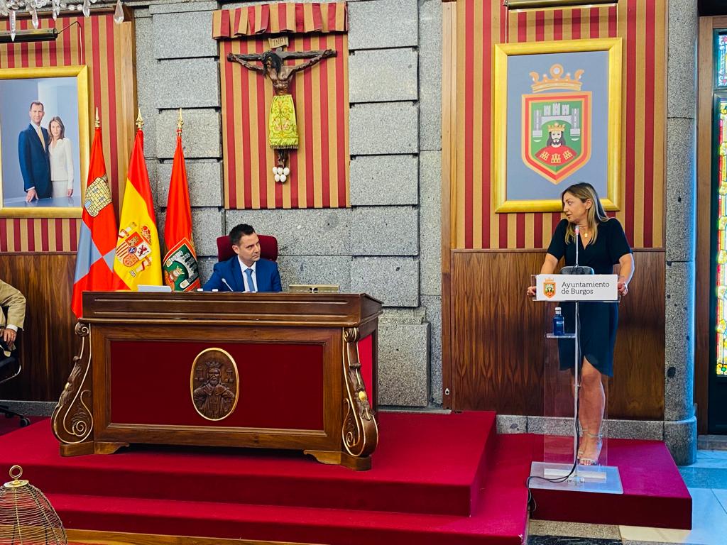 La portavoz del PP, Carolina Blasco, interviene en el Debate sobre el estado de la ciudad