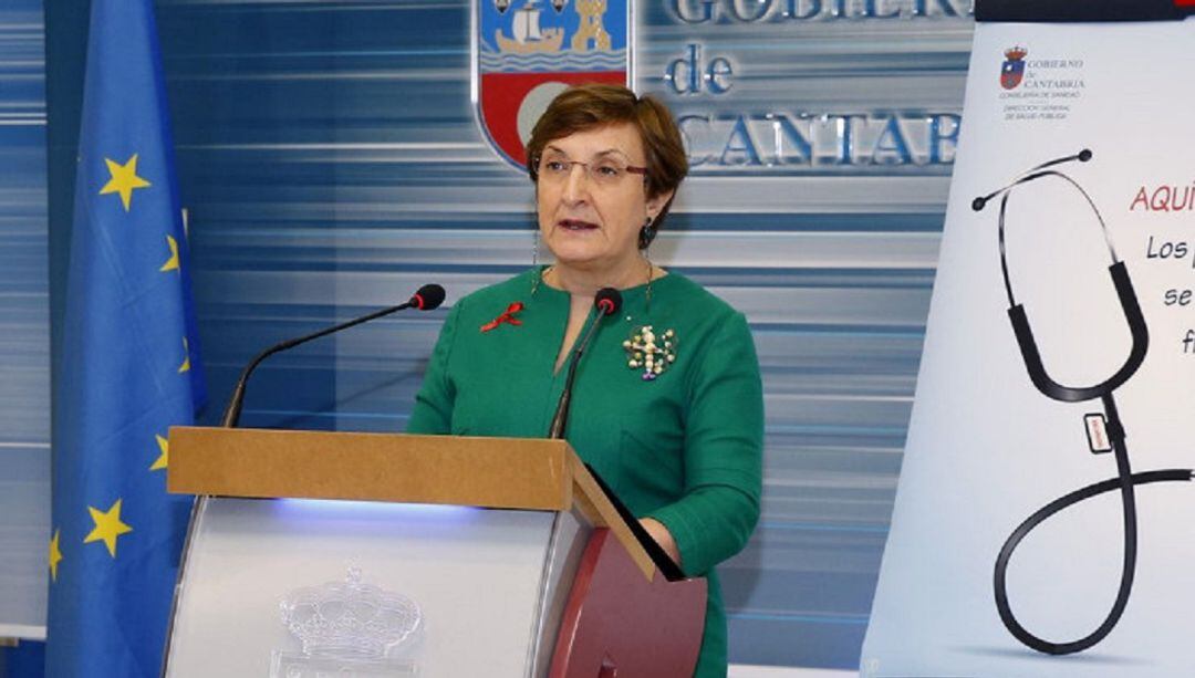 Luisa Real, consejera de Sanidad