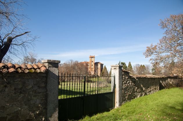 Exterior de la finca del Palacio de Santa Cecilia en La Granja de San Ildefonso