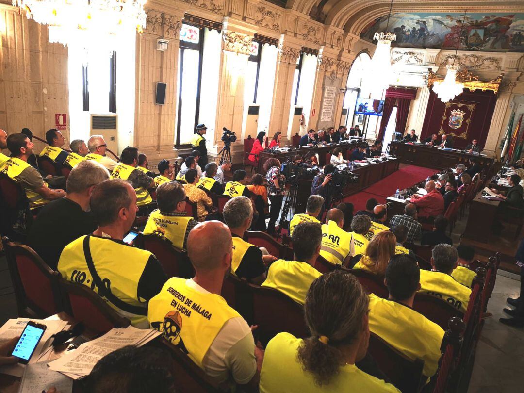 Último pleno del mandato en el ayuntamiento de Málaga