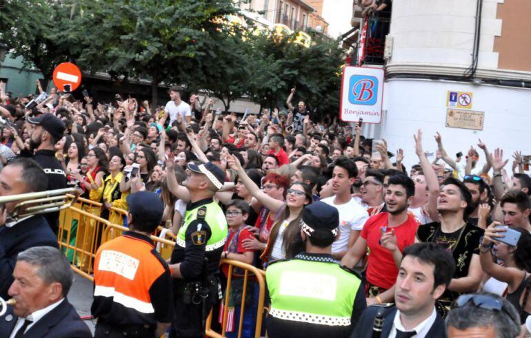 La entrada de bandas reunirá a miles de personas