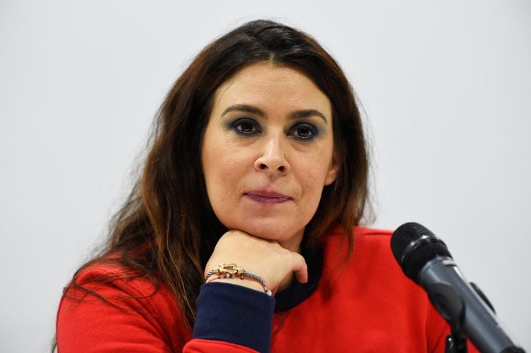 Marion Bartoli, en una comparecencia