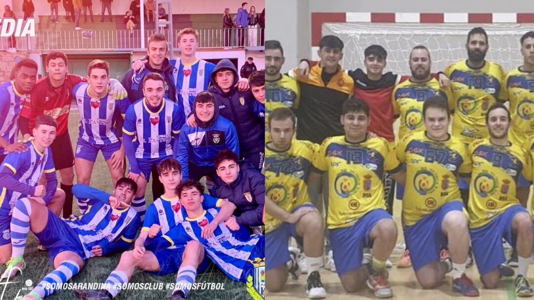 Equipos juvenil y filial de Arandina y Villa de Aranda