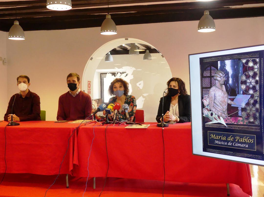 Presentación del disco con la música de cámara de María de Pablos