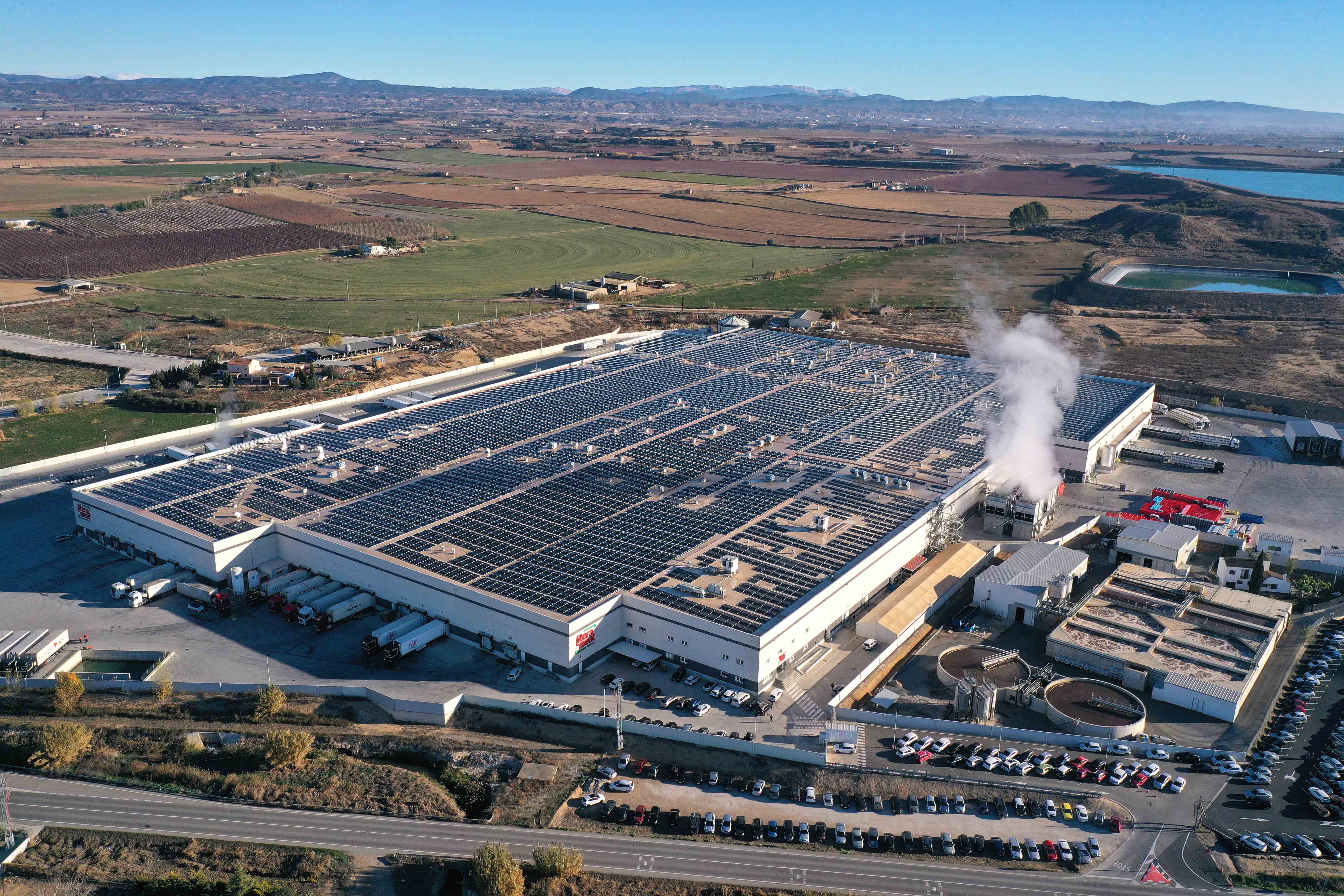 Vista aérea de Litera Meat.