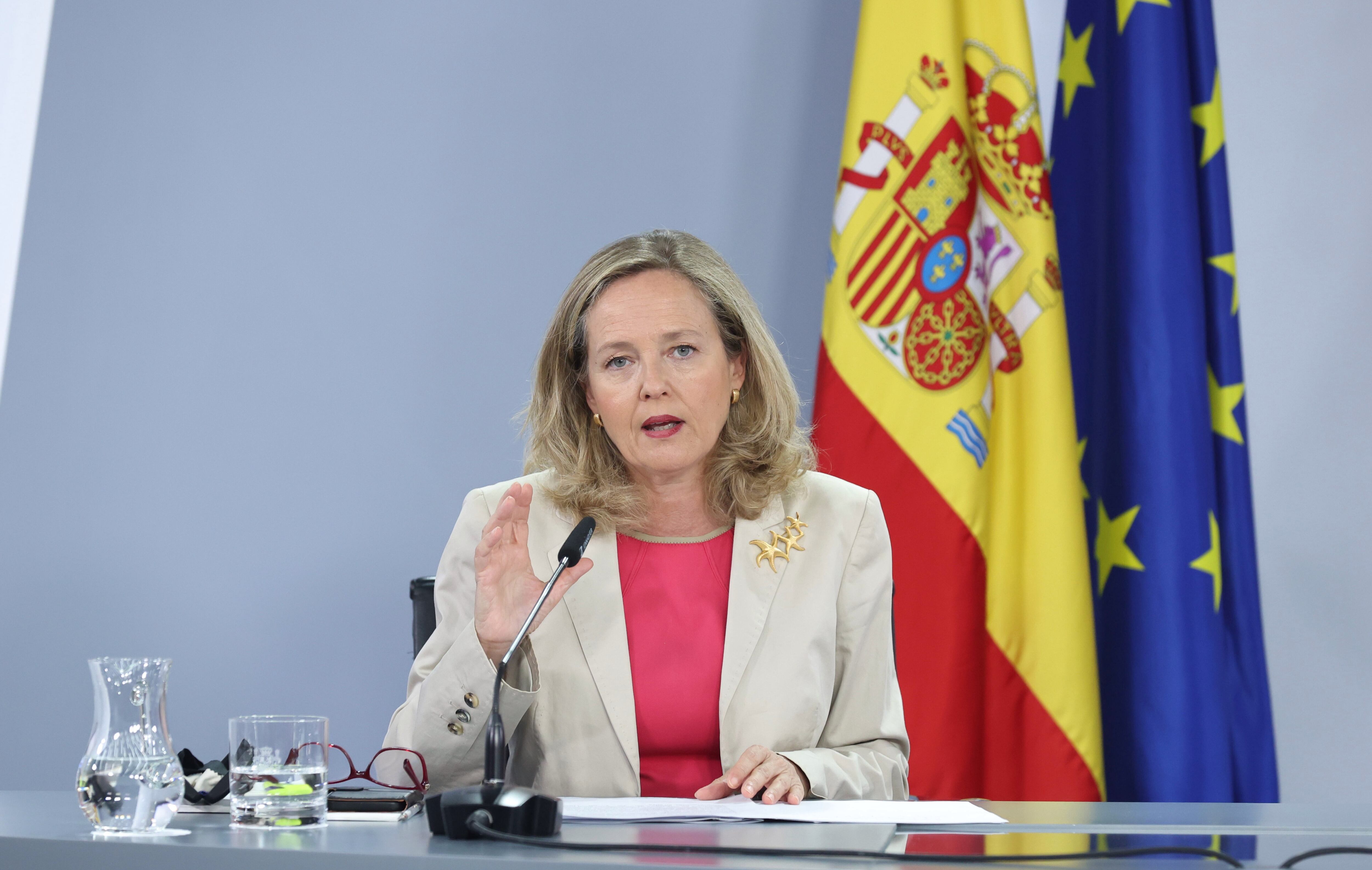 Nadia Calviño, vicepresidenta primera del Gobierno y ministra de Economía.