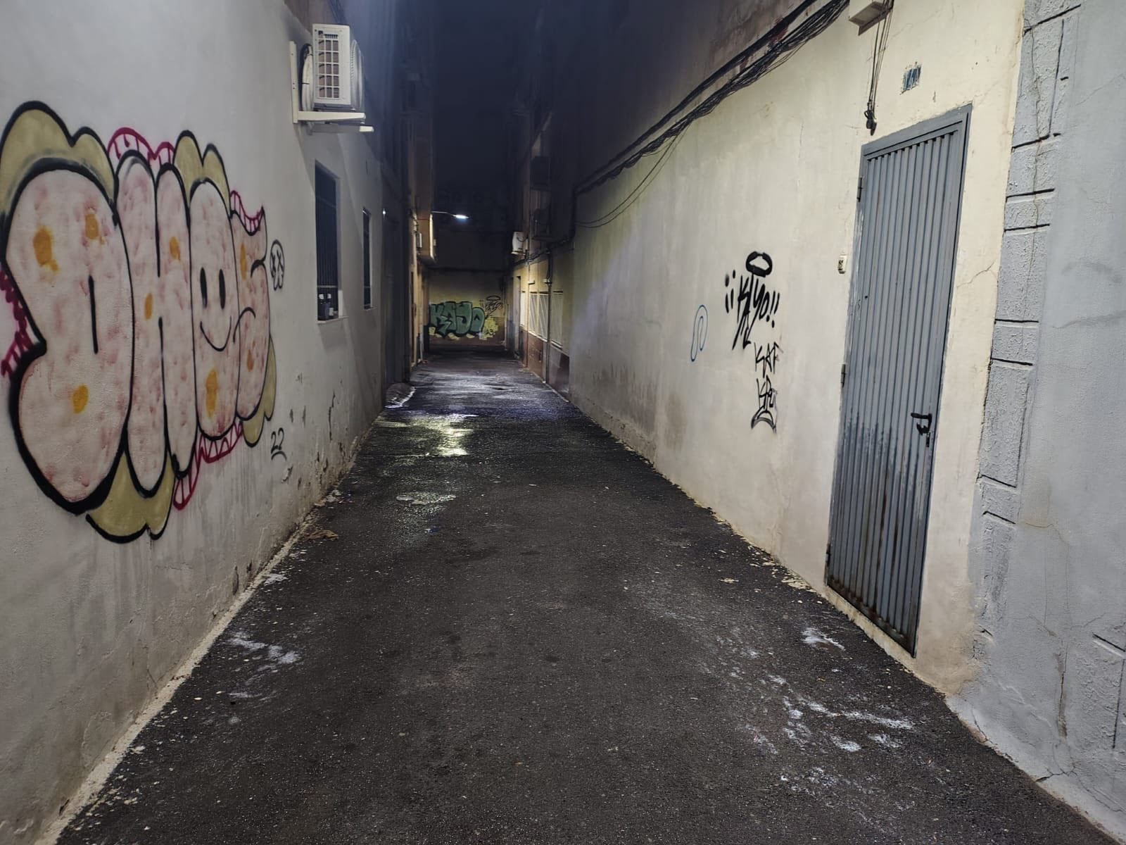 Limpieza en la zona centro