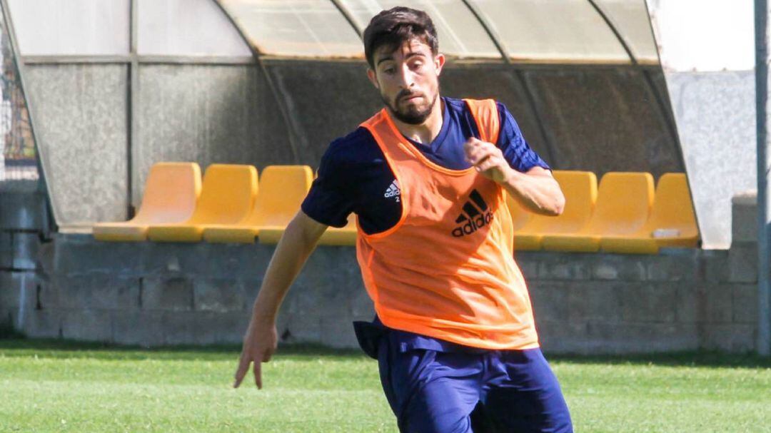 Jairo en un entrenamiento