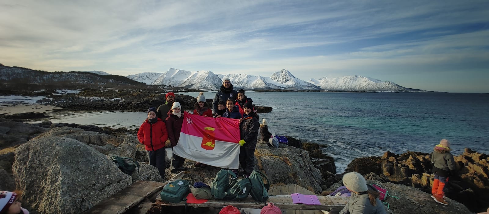 Expedición de Manuel José Carpintero y sus alumnos a Noruega