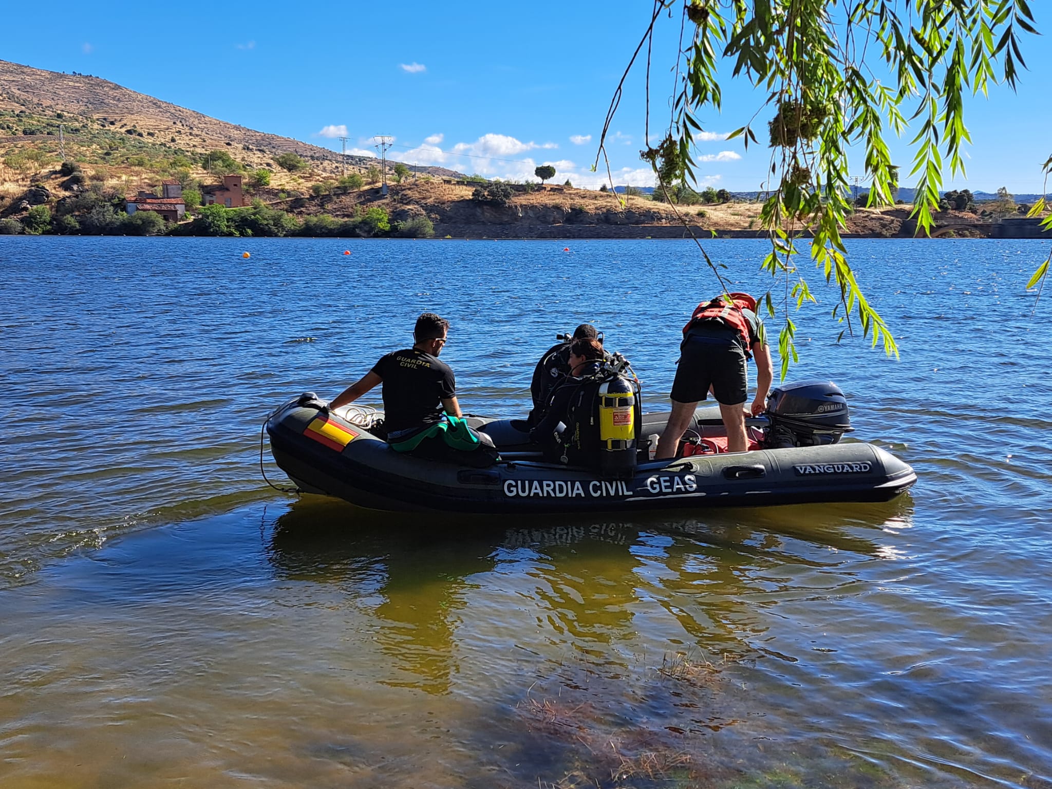 GEAS Guardia Civil Embalse El Burguillo Ávila