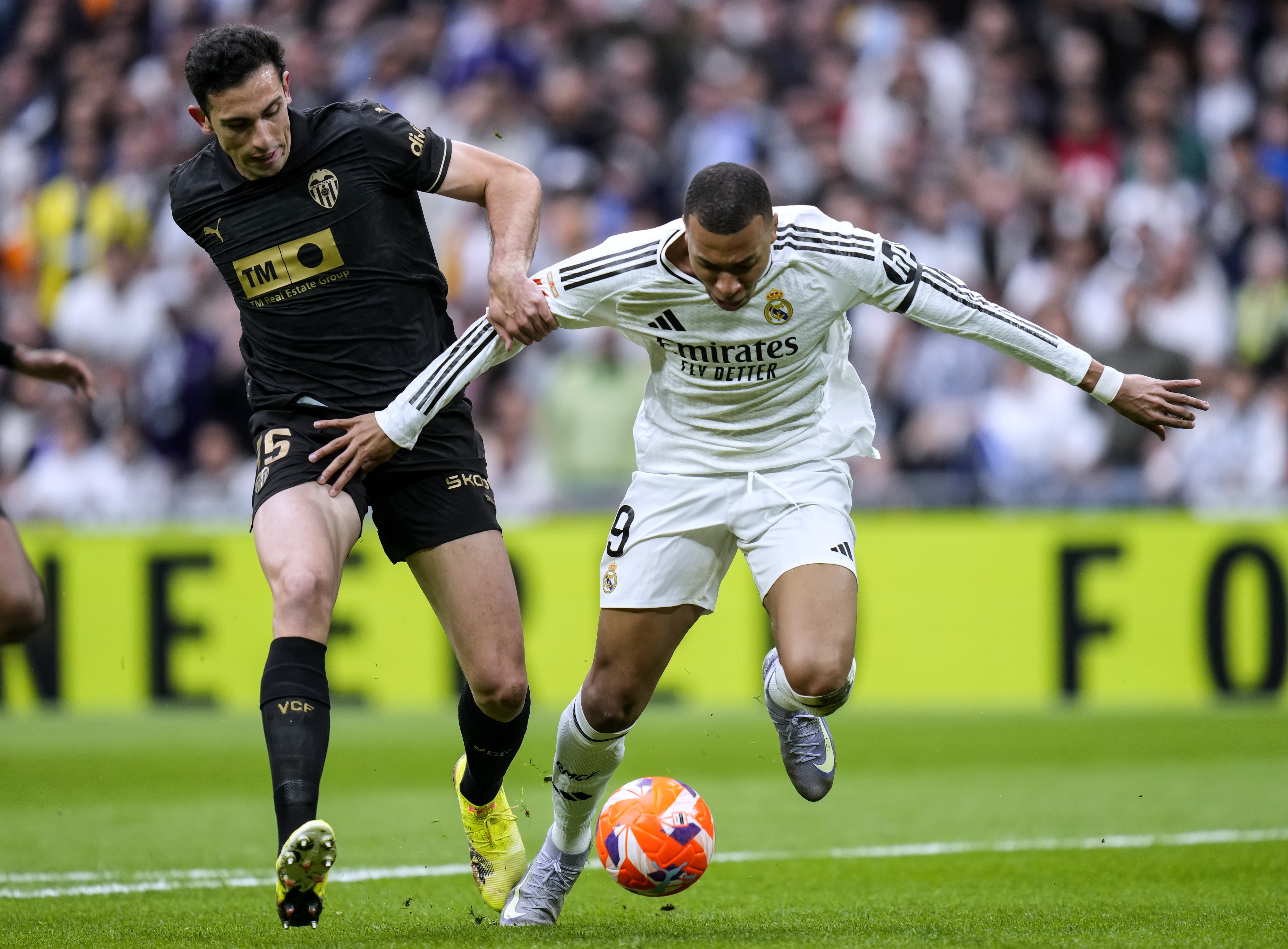 Imagen de un Real Madrid-Valencia
