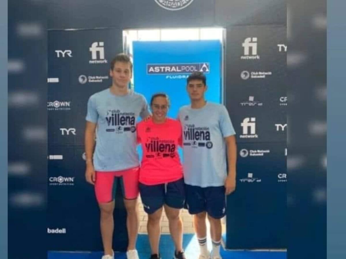 Duro final de temporada para los nadadores del Club Natación Villena