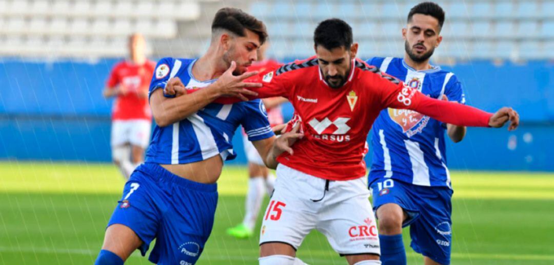 Partido de la primera vuelta entre Real Murcia y Lorca Deportiva